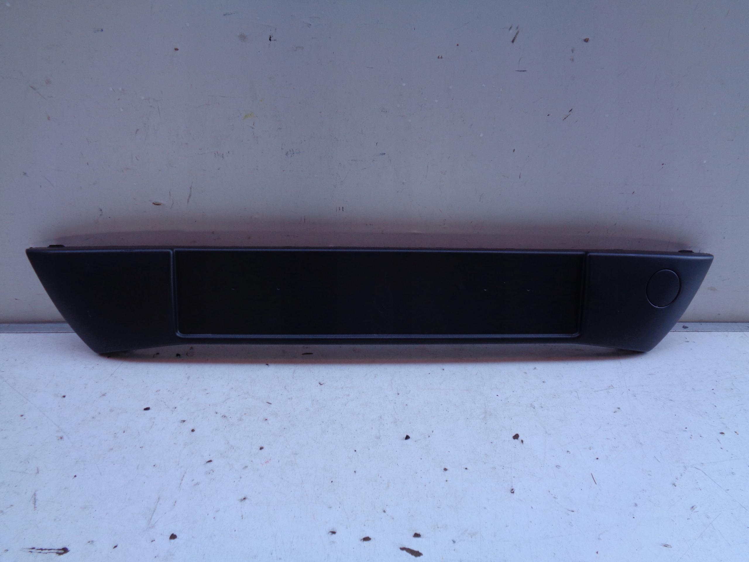 new moulding of a bumper front cap CITROEN C3 II 09