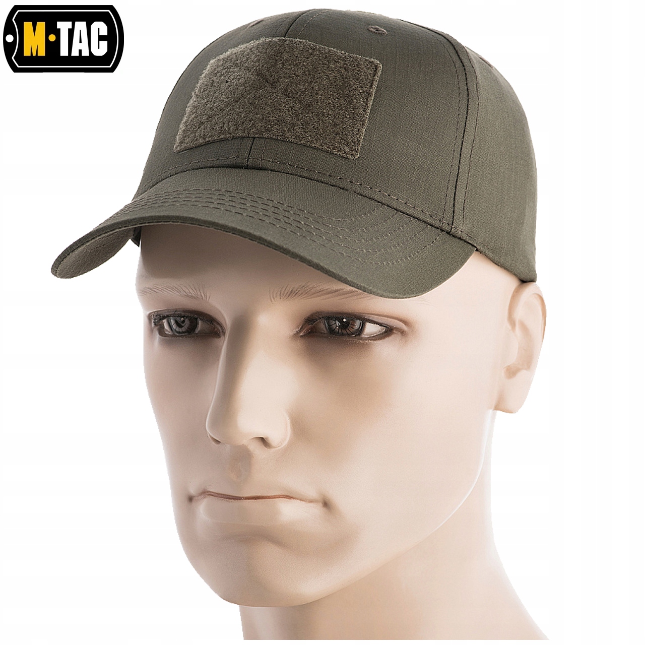 CZAPKA Z DASZKIEM TAKTYCZNA ELITE FLEX RIP-STOP M-TAC ARMY OLIVE S/M Kolor zielony