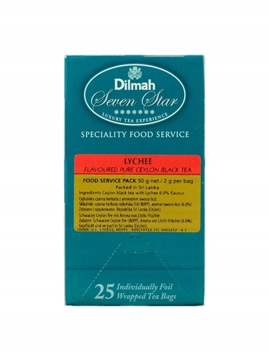 Levně Dilmah Lychee Ex25 čaj