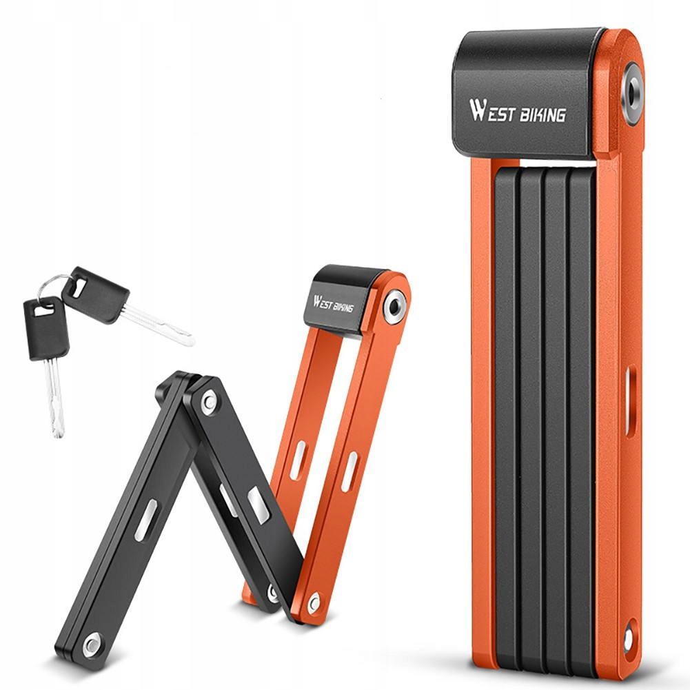 Zapięcie Rowerowe Zabezpieczenie Składane Blokada antykradzieżowa Roweru
