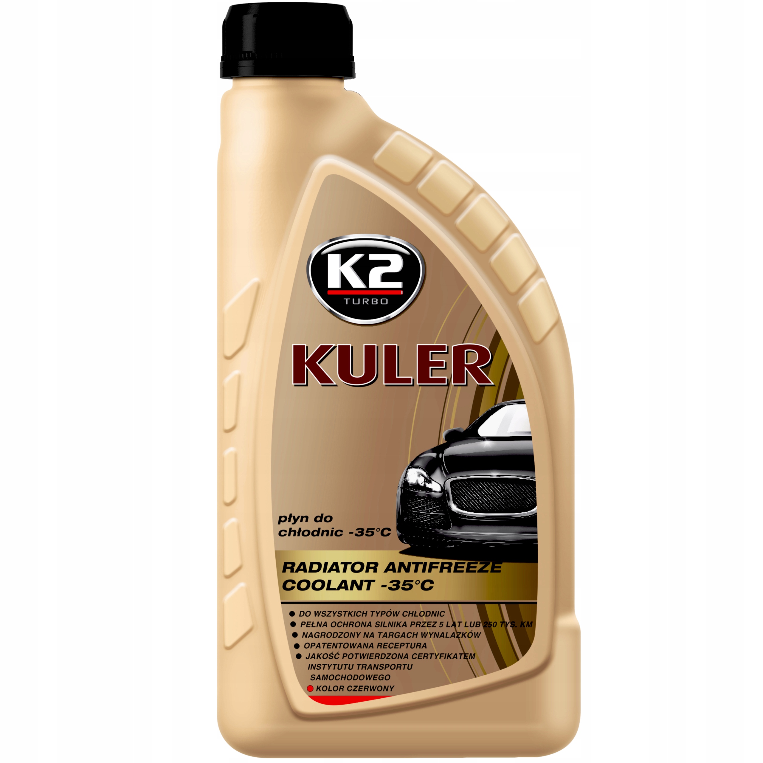 

K2 Kuler Czerwony G12/G12+ Płyn chłodniczy 1L