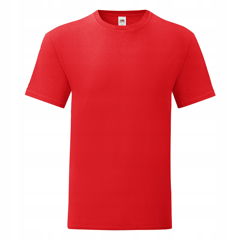 

Męski T-shirt Iconic Fruit Of The Loom Red L