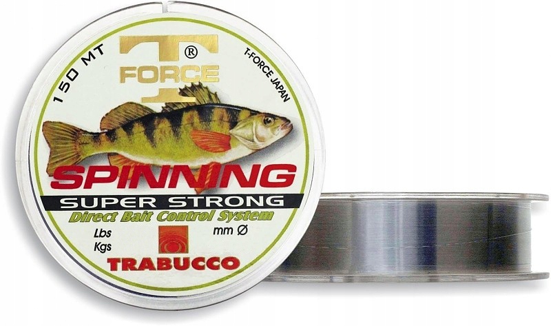 Żyłka T-Force spinn perch 0,180mm/150m Trabucco