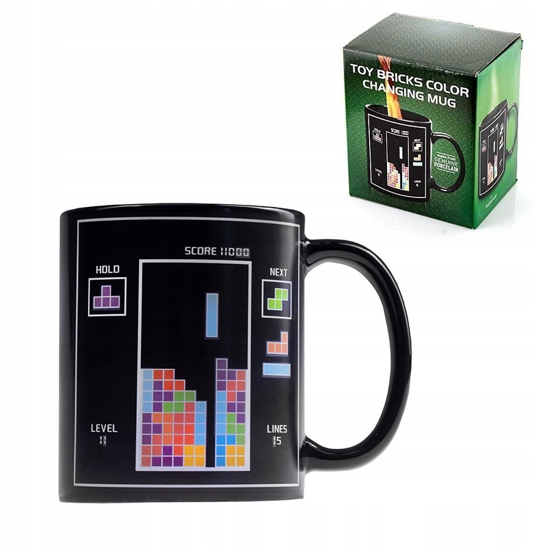 

Kubek Magiczny Tetris chłopaka męża taty