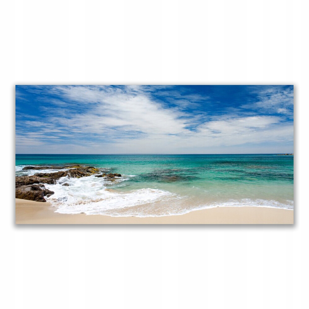 

Obraz akryl ścienny 120x60 Plaża Morze Krajobraz