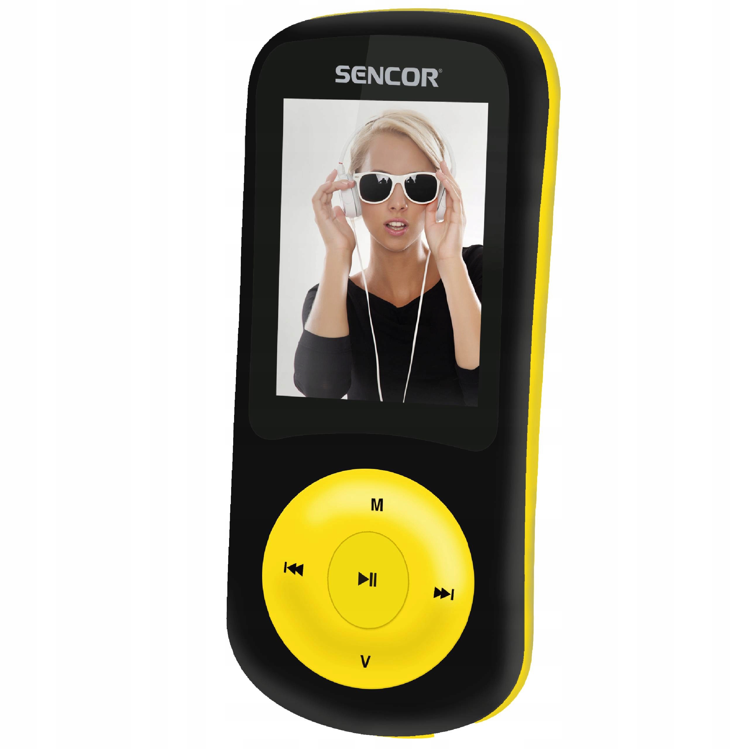 Odtwarzacz MP3 MP4 Sencor Sfp 5870BYL 8GB LCD 1,8"