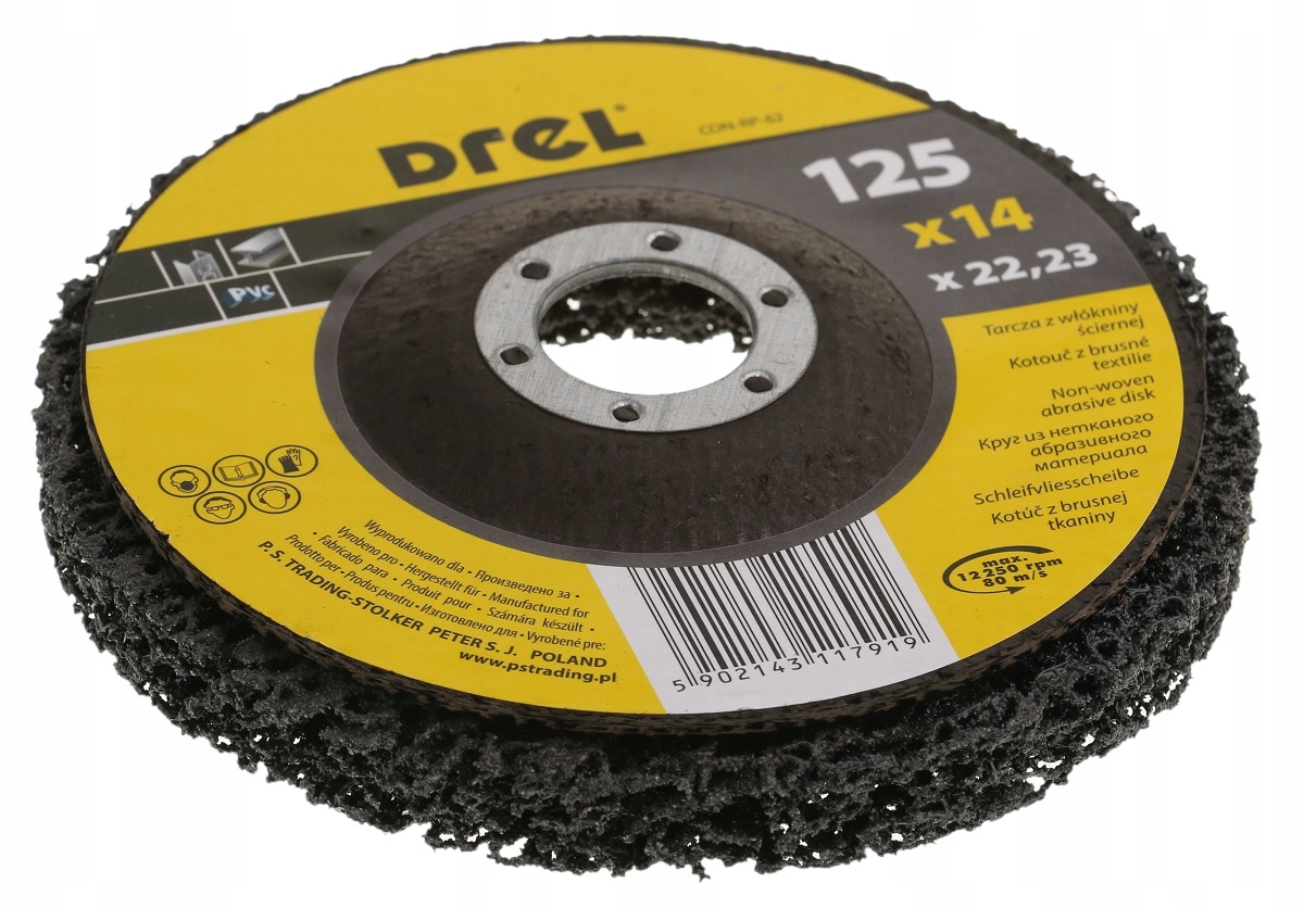 

Tarcza Ścierna Ściernica Z Włókniny Ściernej 125mm