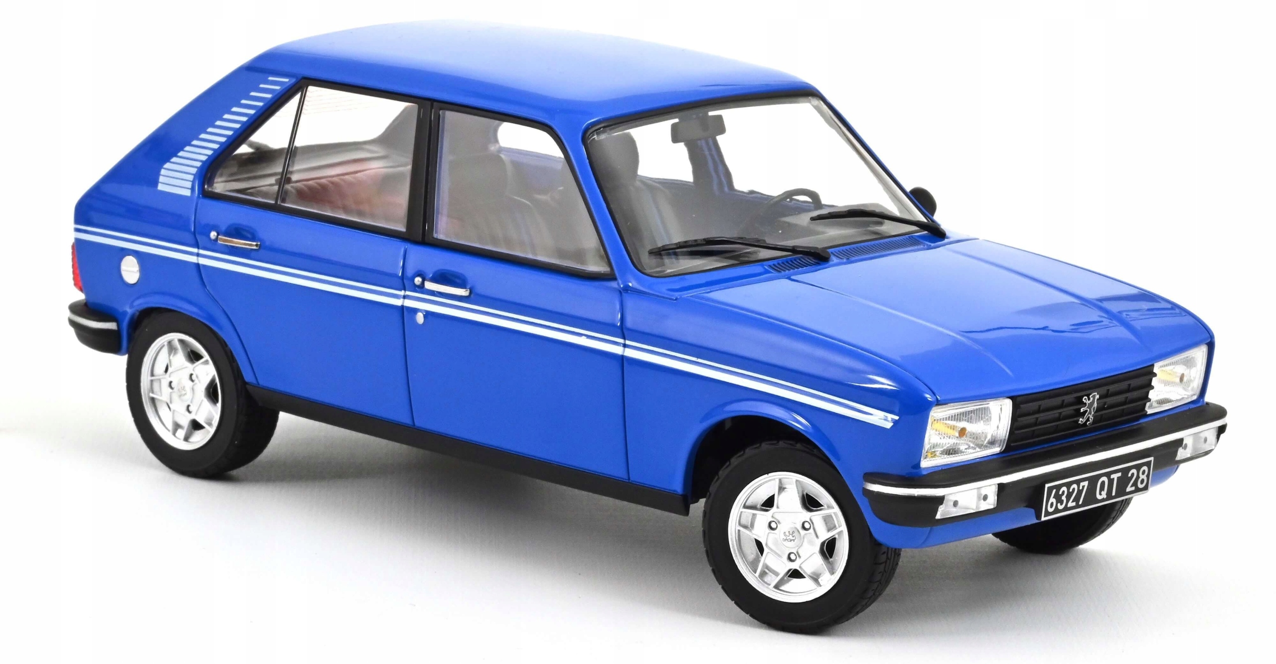 Peugeot 104 S Ibis Blue Norev 1/18