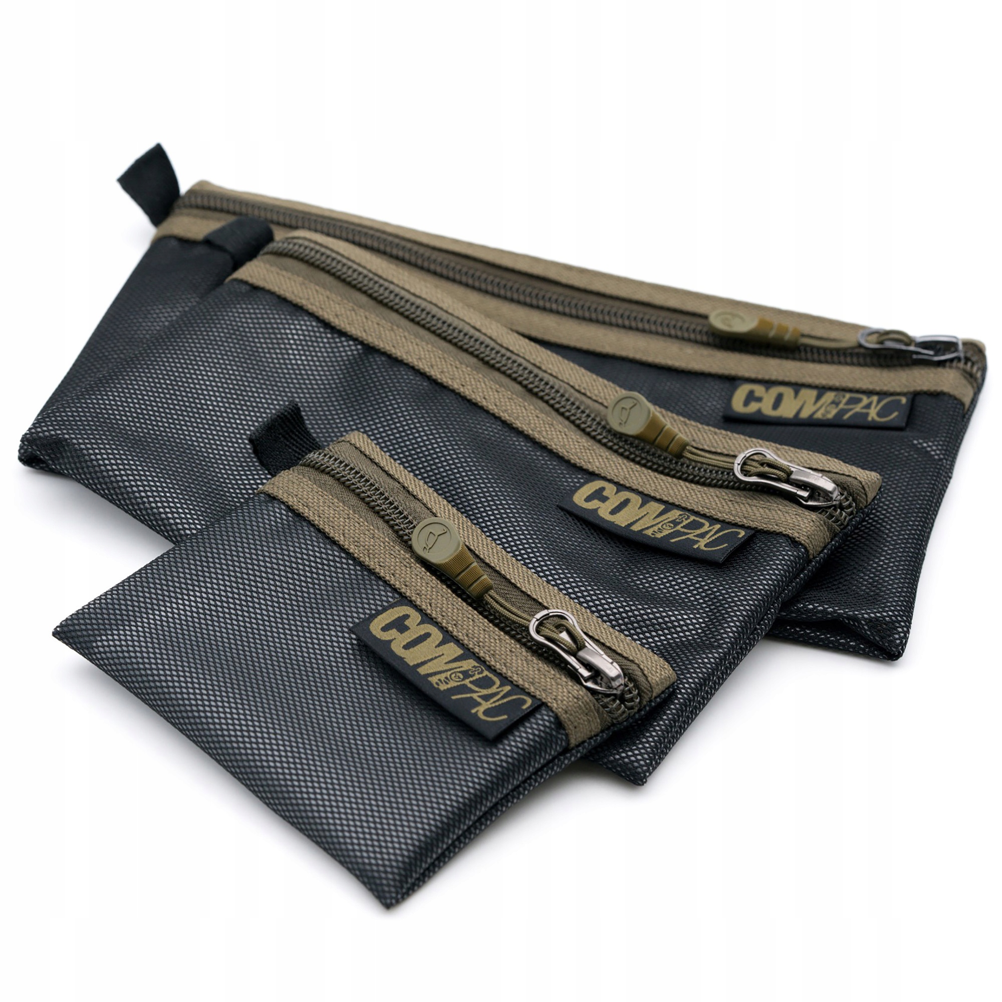 2x Pokrowiec na akcesoria wodoodporny czarny Korda Compac Pocket Large