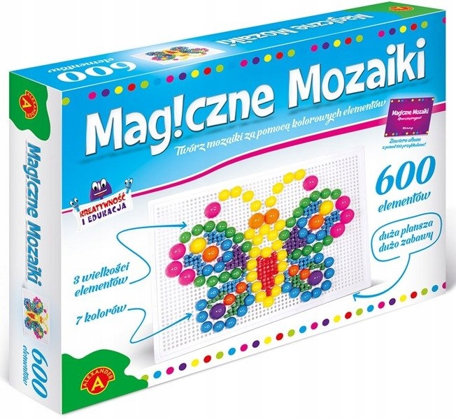 

Magiczne Mozaiki 600 el Wpinanka Mozaika Alexander
