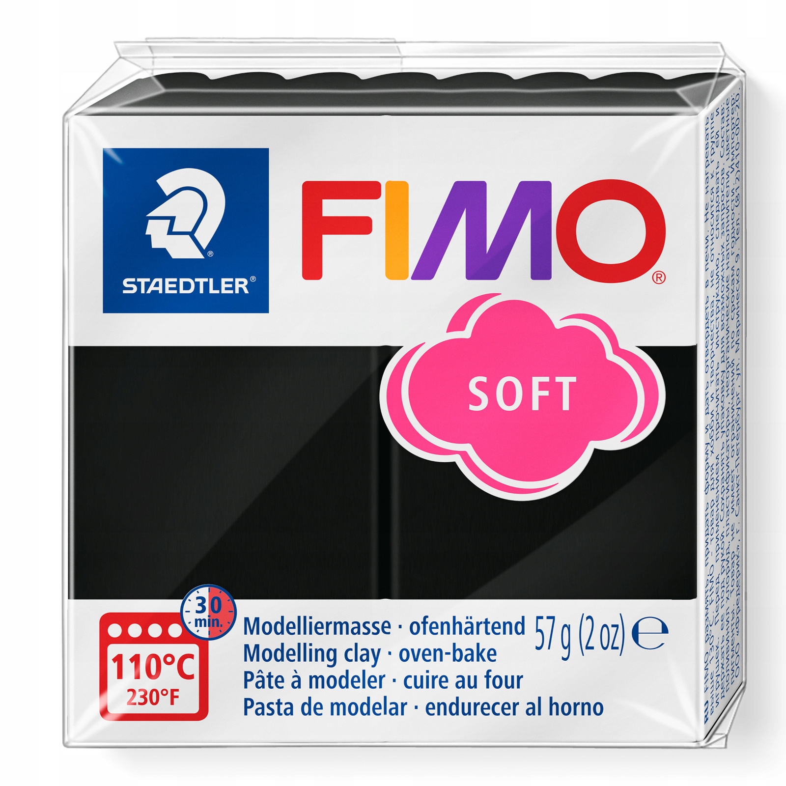

Staedtler Fimo Soft Masa Plastyczna Czarny 57g