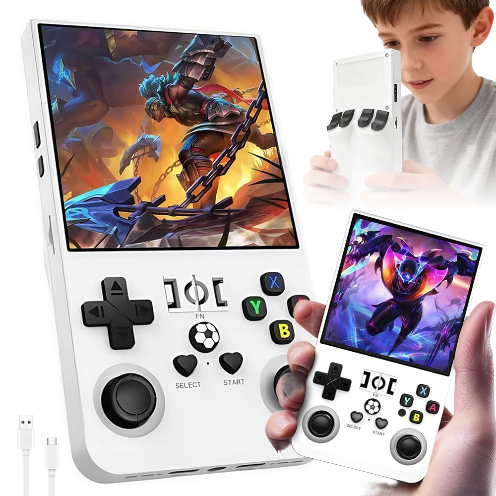 Konsola Retro 18000 Gier Mini Konsola Przenośna Gra Telewizyjna Z Joystick