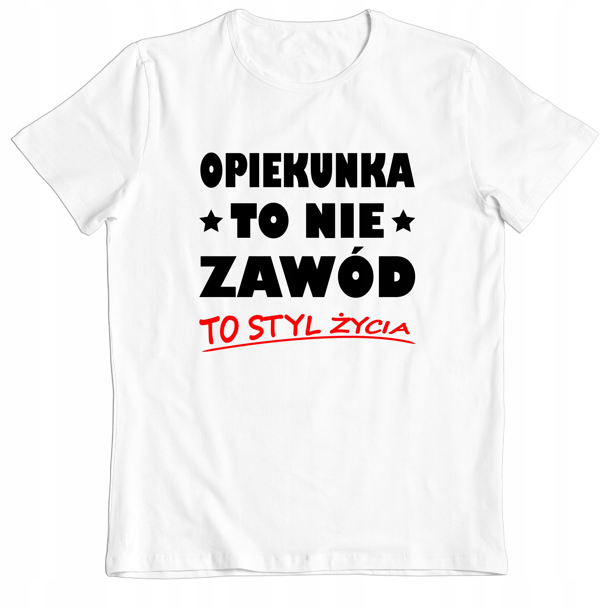 

Koszulka Tshirt Bluzka Prezent Dla Opiekunki