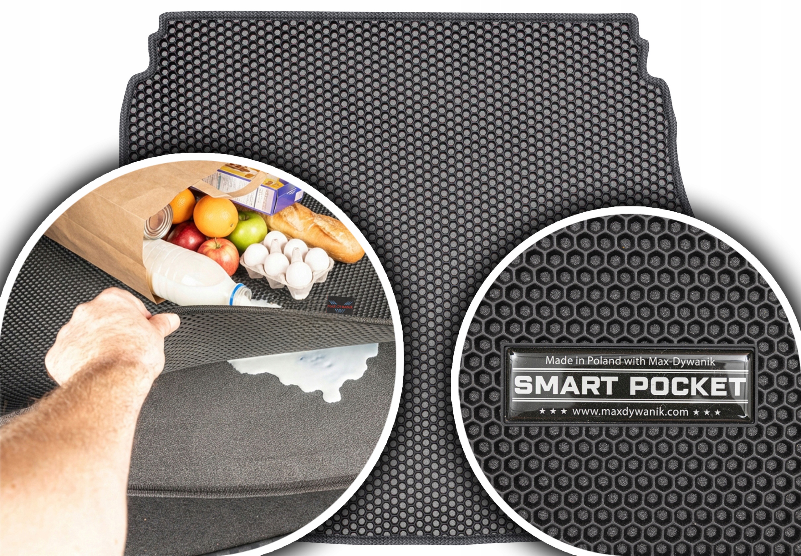 Kia Magentis II Sedan 2006-2010 Vložka do batožinového priestoru Eva Smart Pocket