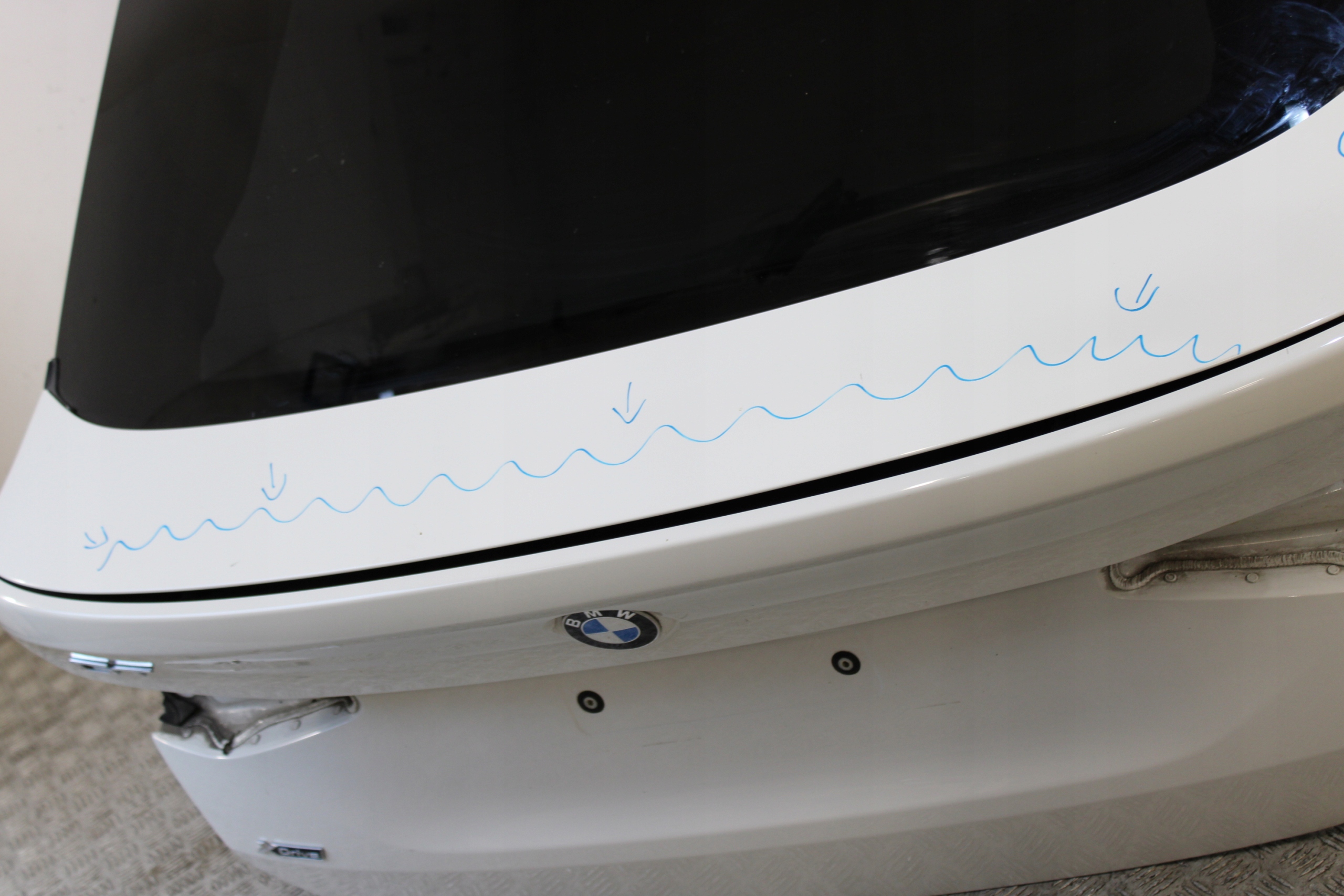 trunk door boot complete below KAMERE BMW 6 GT G32 m-packet