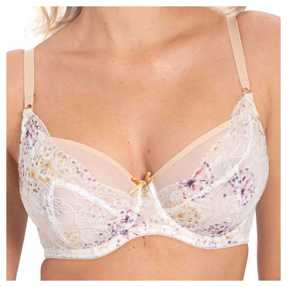 Samanta Podprsenka soft Vivian A123 měkká sušenková podprsenka 90D