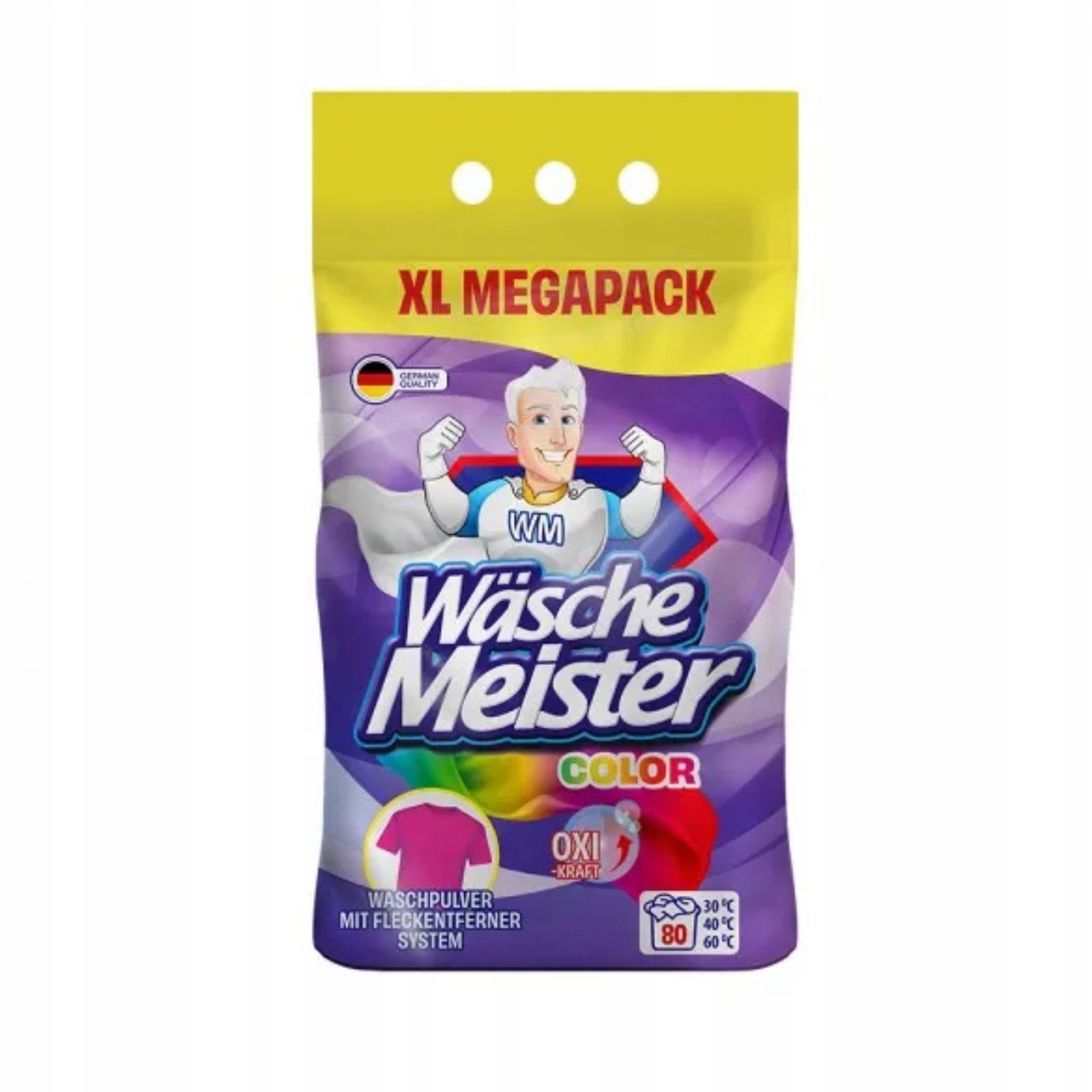 Prášok na pranie farieb Wasche Meister 6 kg