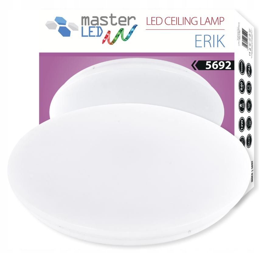 

Plafon Led Lampa sufitowa 12W wodoodporna 4000K