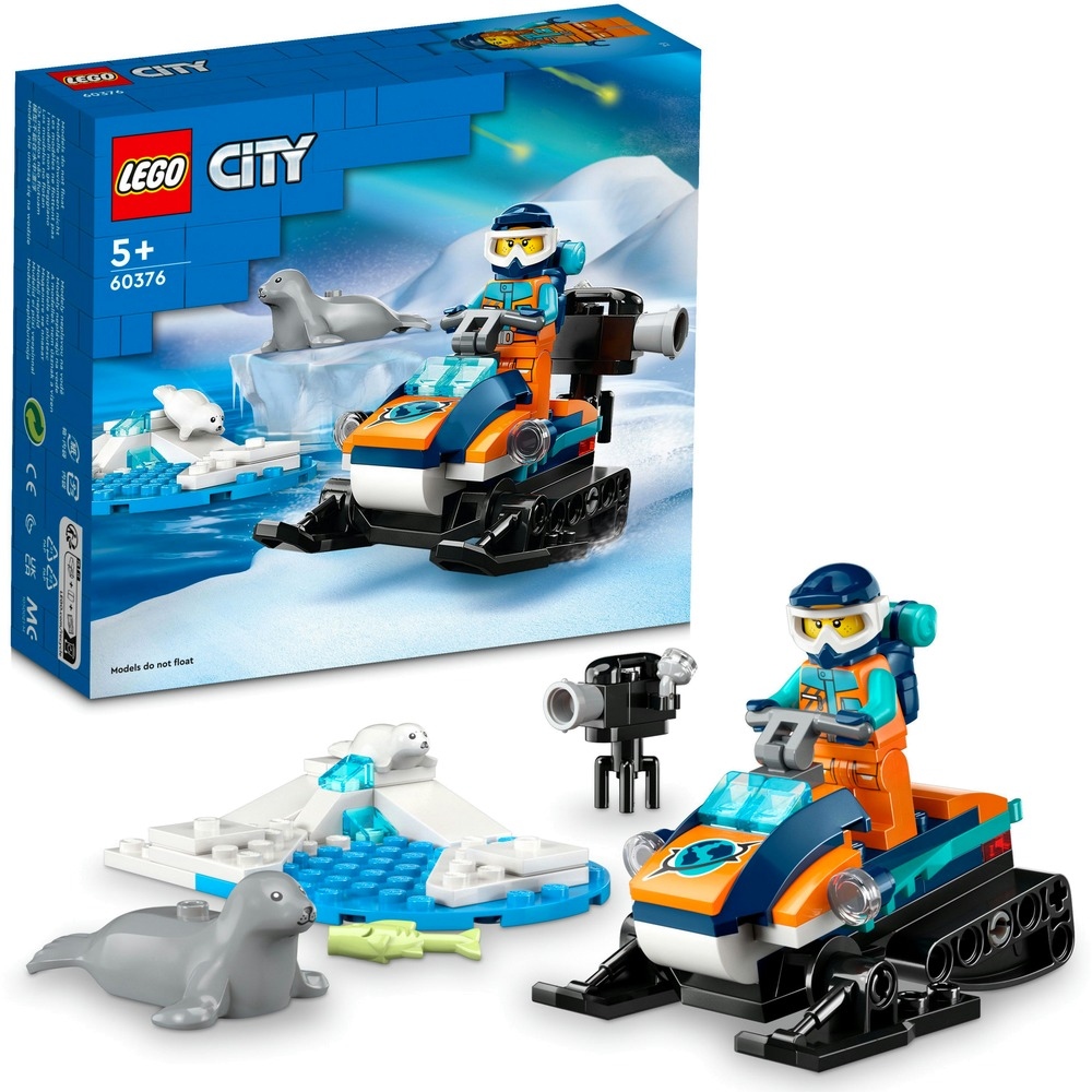 

Lego Arktyka 60376 Skuter Śnieżny Badacza Foka