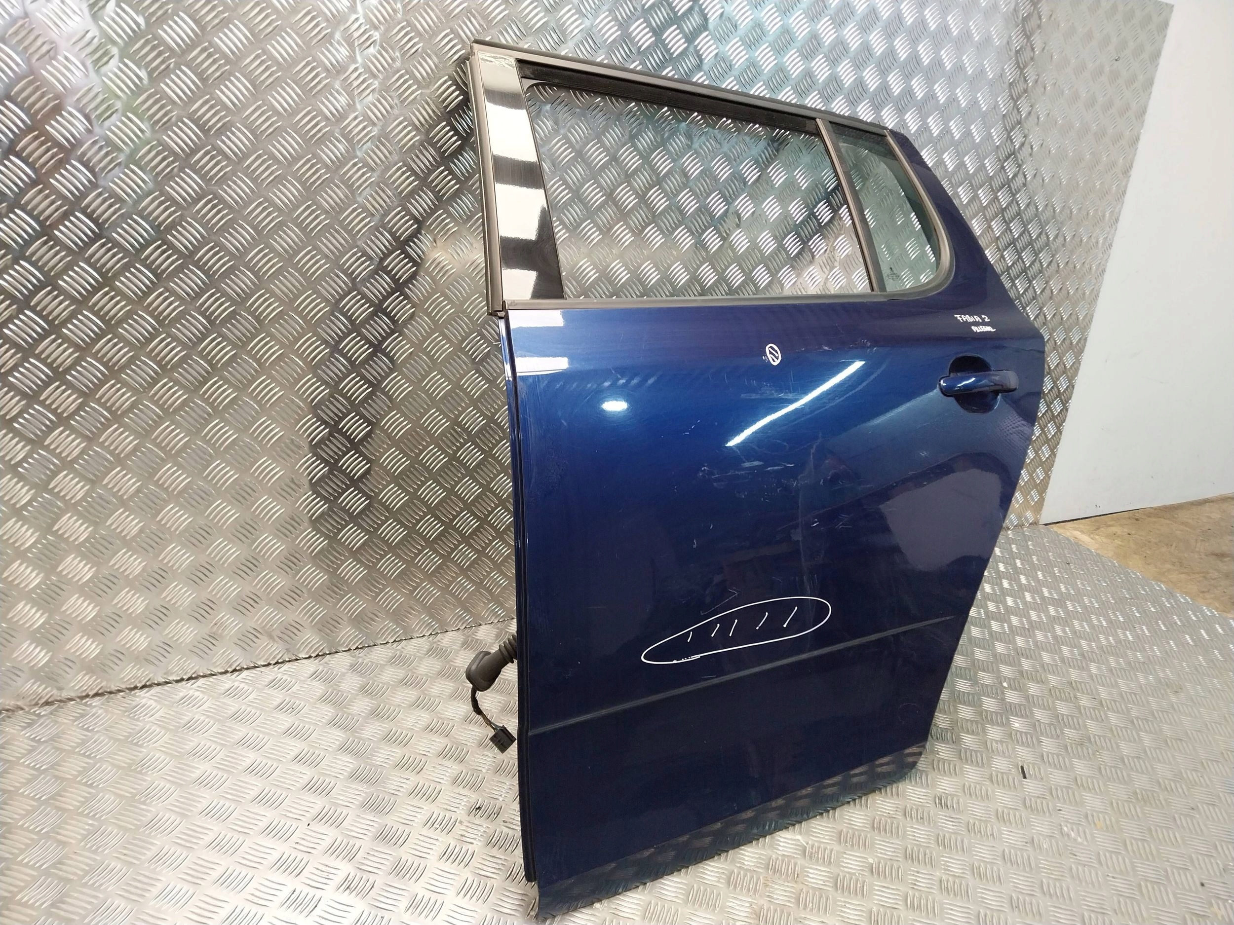 Tür heck links SKODA FABIA II HATCHBACK 07