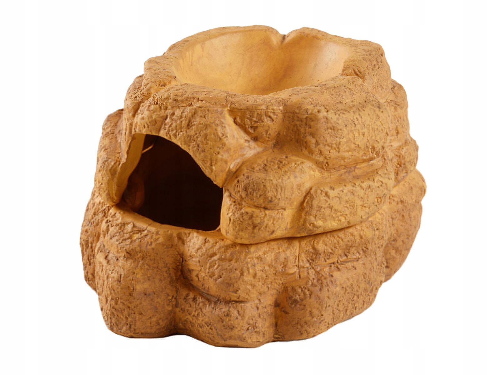Vlhký úkryt pro plazy s miskou 11x13x8 cm Big Rock S Exo Terra