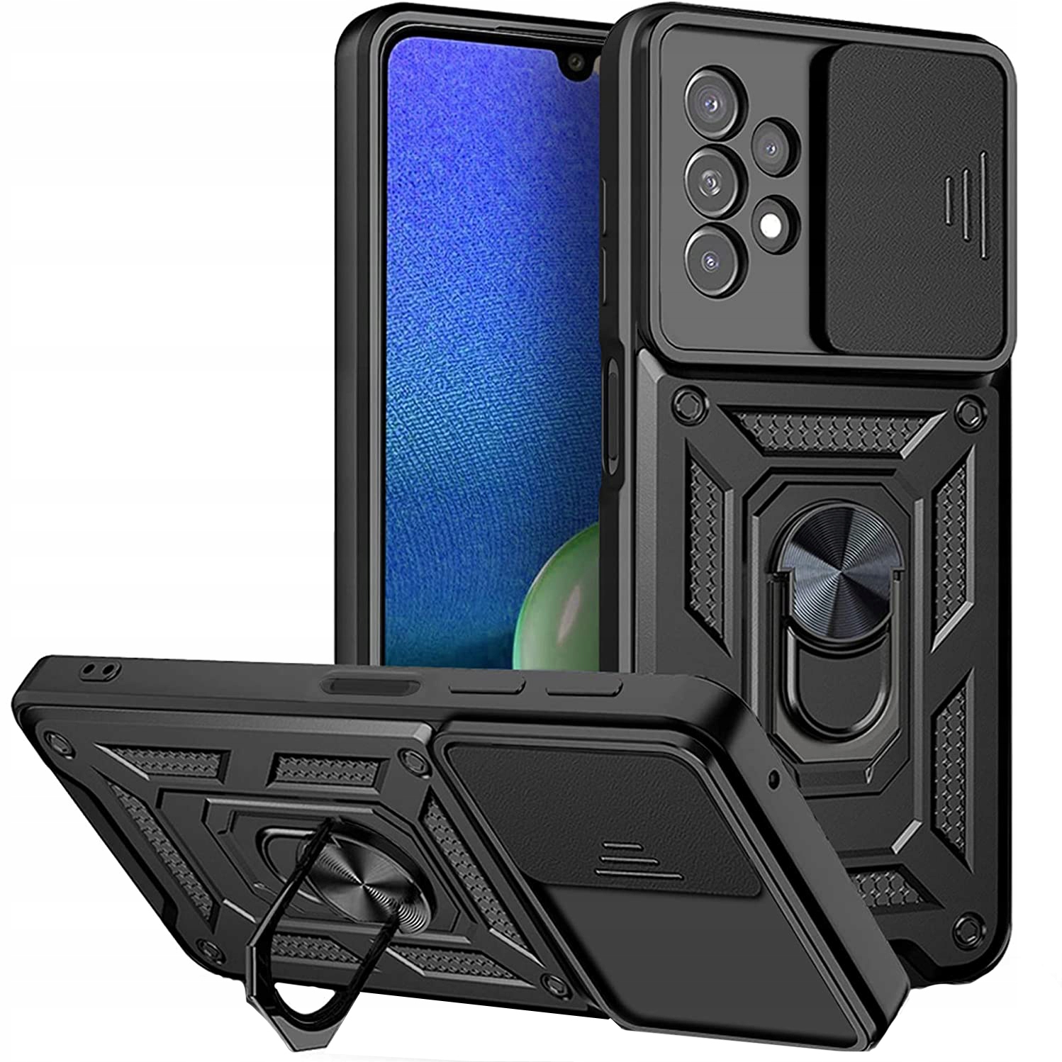 

Etui Slide Pancerne Szkło na Samsung A23 5G