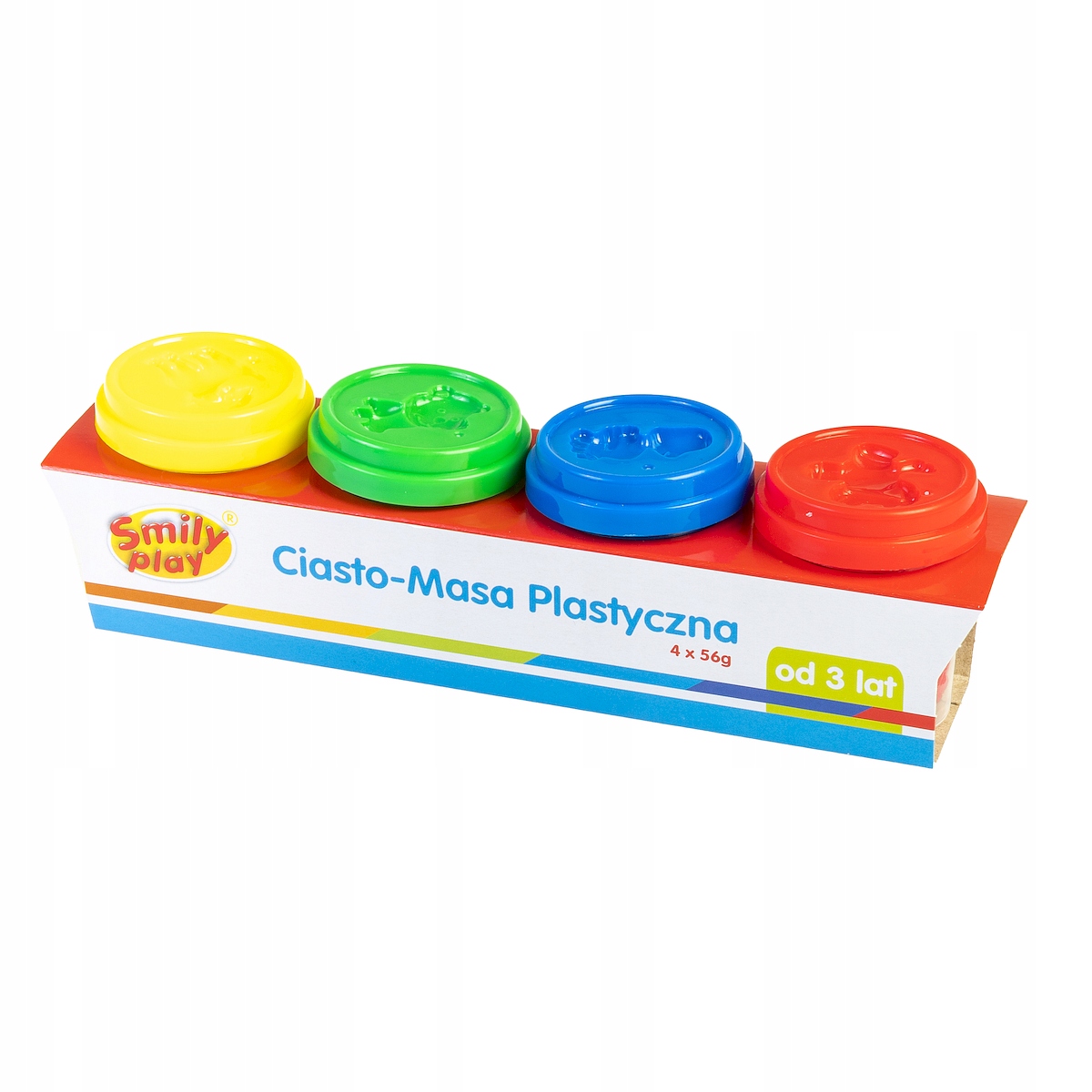 

Ciasto Masa Plastyczna 4 Kolor Plastelina 3+ Smily