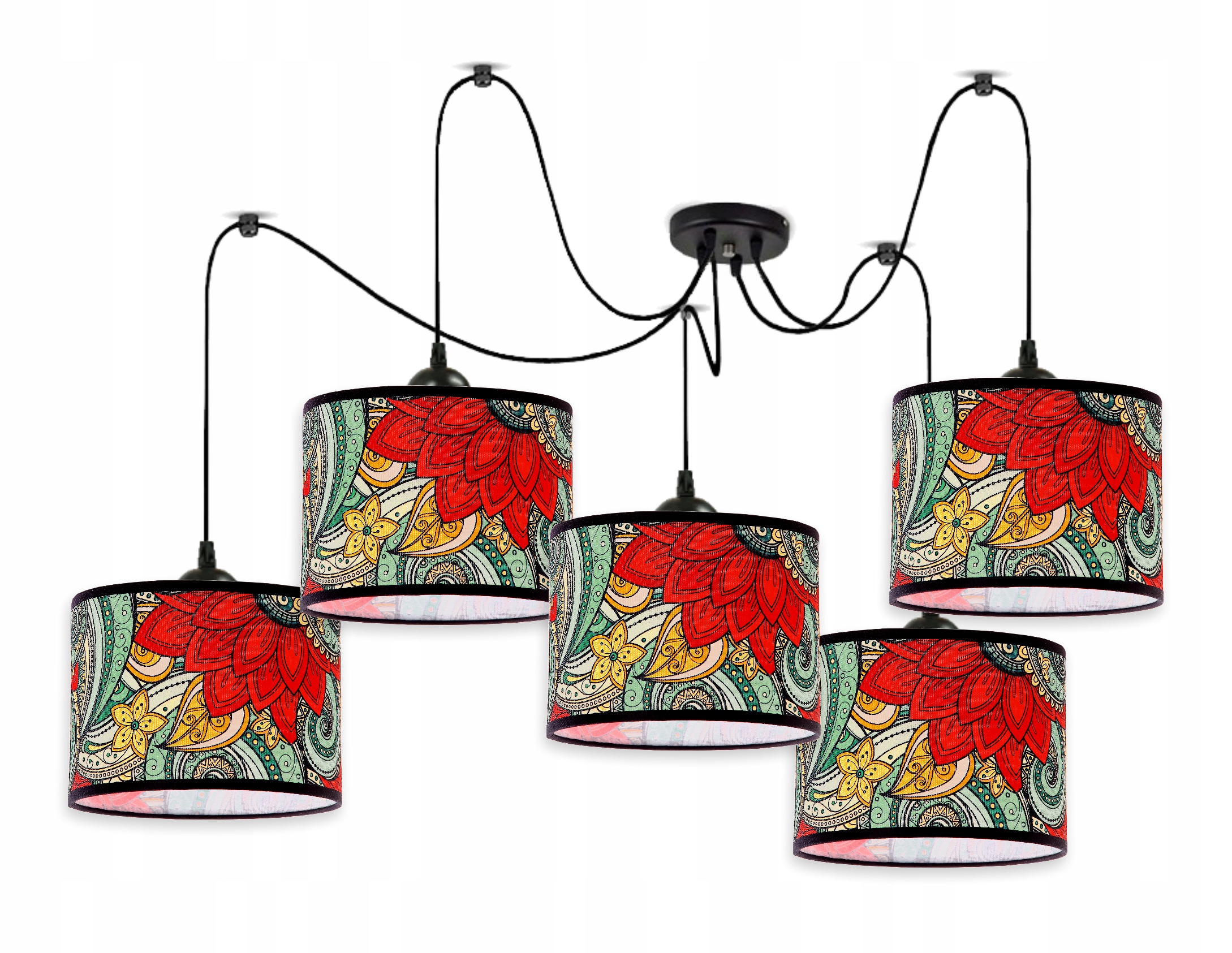 Lampa Spyder Pavouk Led Edison Abažuury Reggae E27