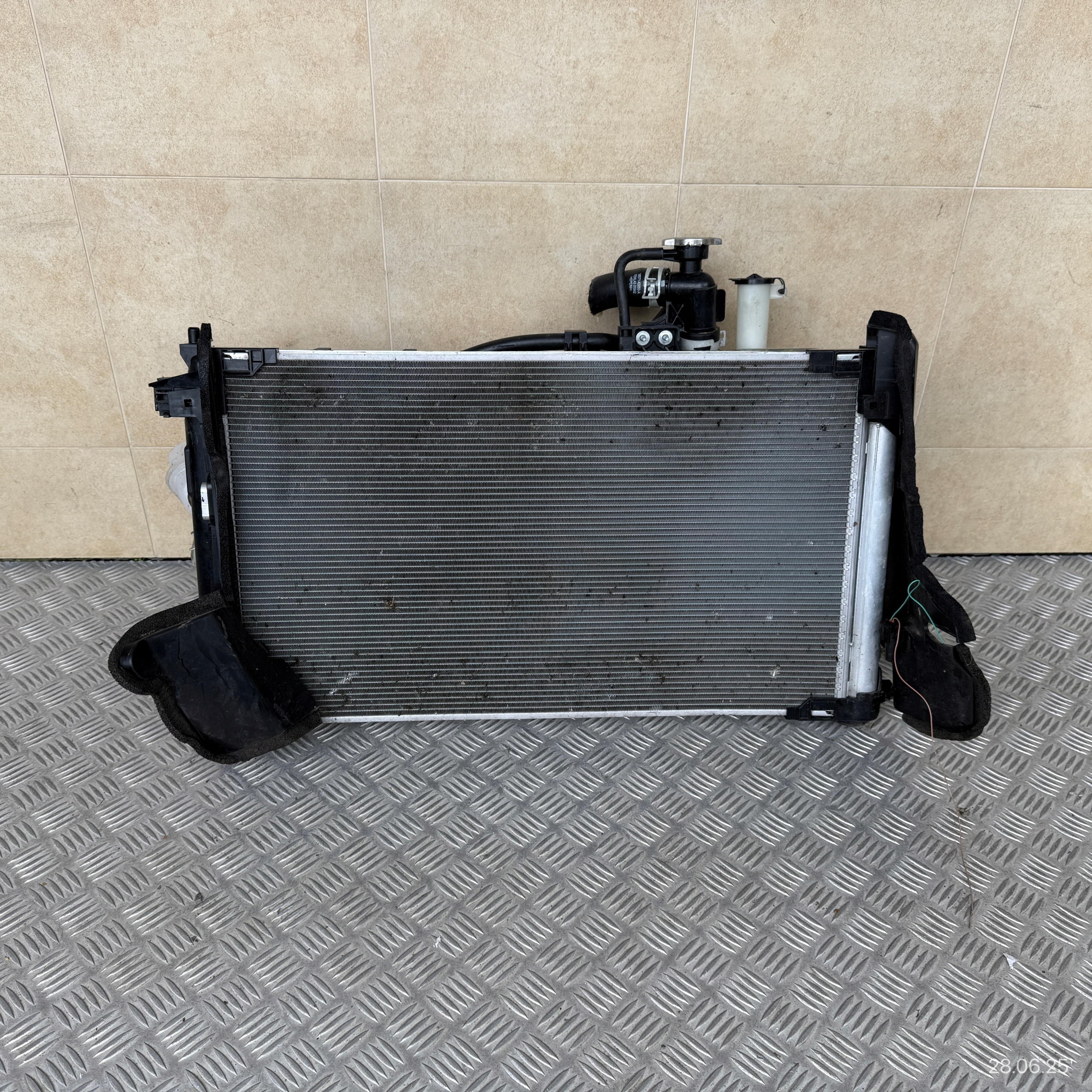 radiator complete MAZDA 2 IV 1.5 HYBRID 2024 ROK