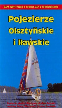Pojezierze Olsztyńskie i Iławskie - Mapa FotKart