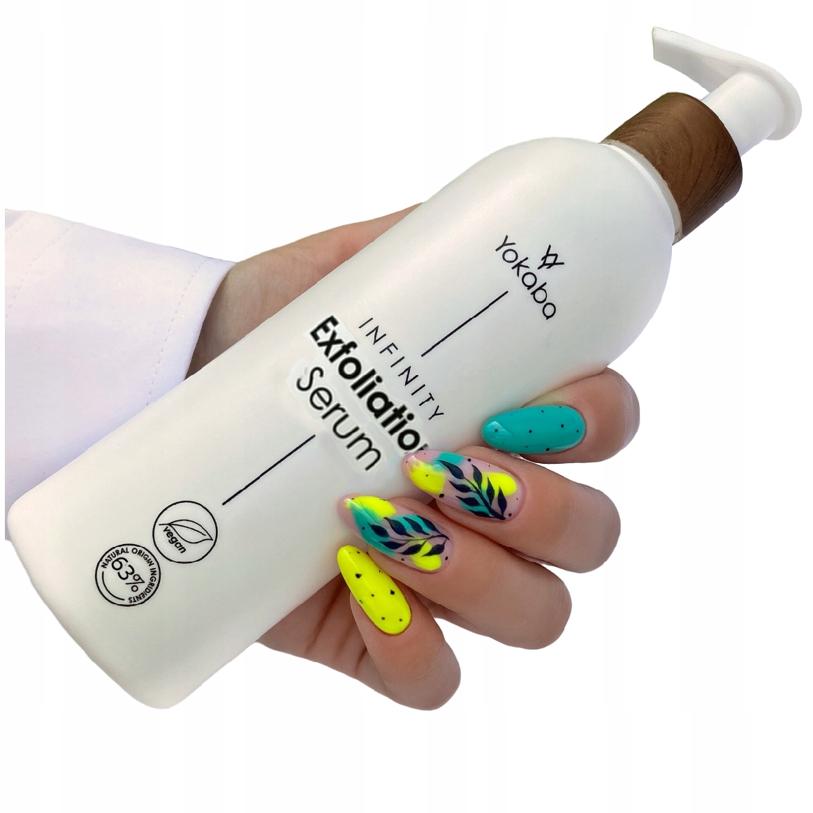 Yokaba Serum Krem do rąk balsam do stóp ciała Infinity Exfoliation 250ml