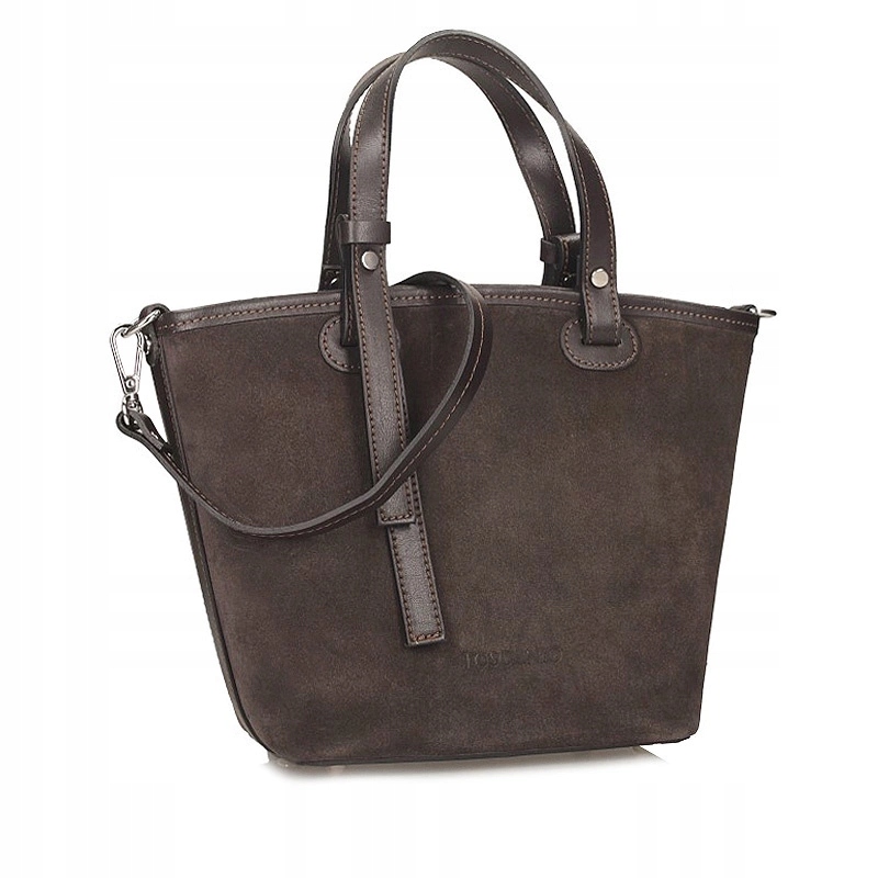 Stylová kožená italská kabelka kufřík Toscanio G104 C.bronz D23