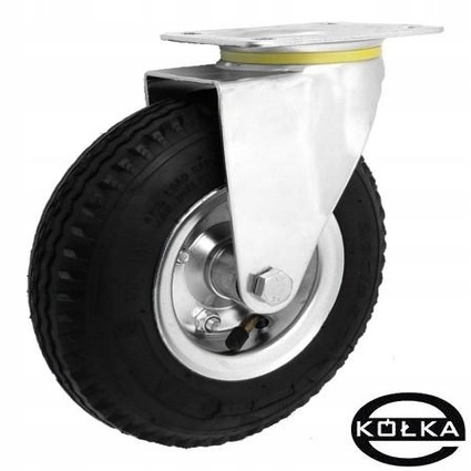 pneumatické kolo d=225 mm otočné, uspořádané