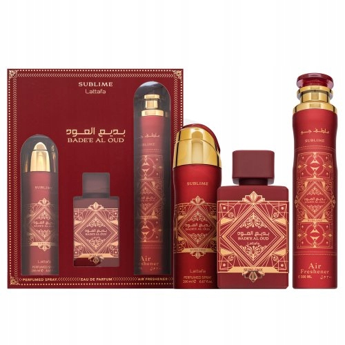 Lattafa Badee Al Oud Sublime dárková sada unisex Set 100 ml