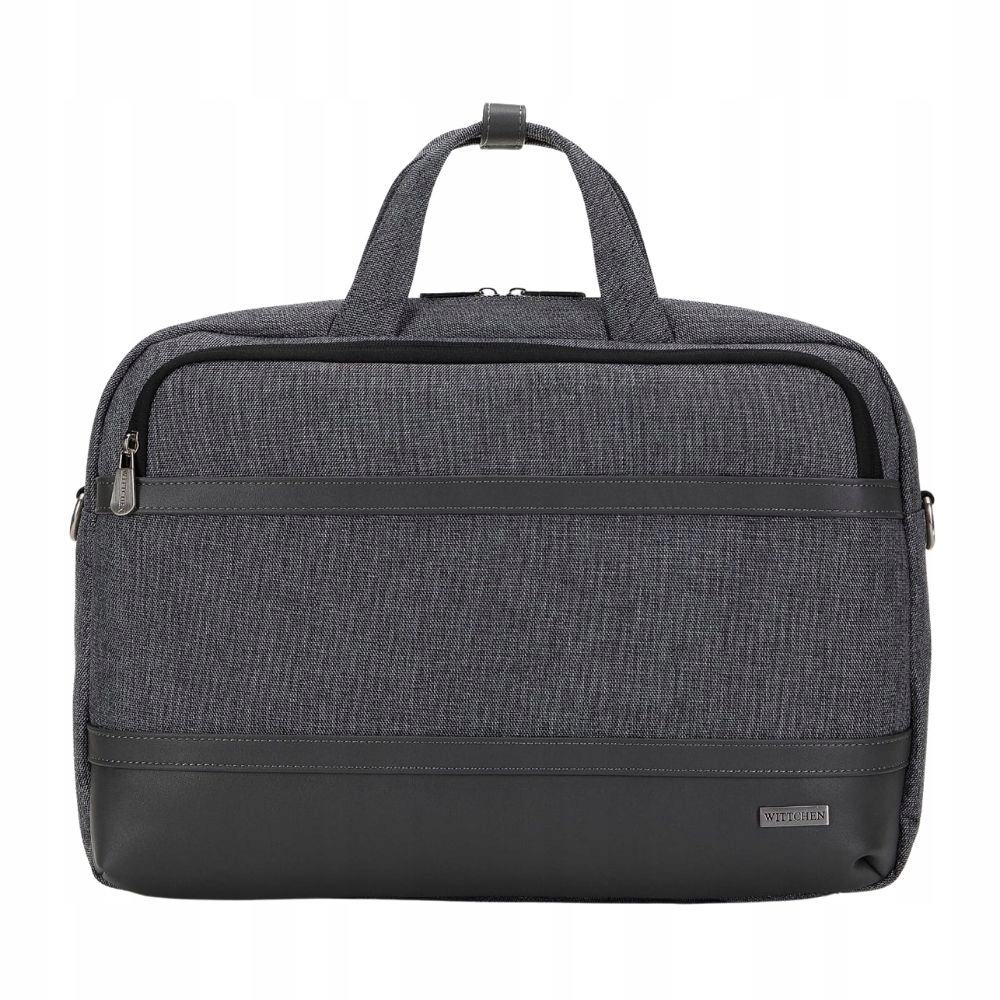 Pánská taška na notebook 15,6" Wittchen 98-3P-500-8 šedá, prostorná