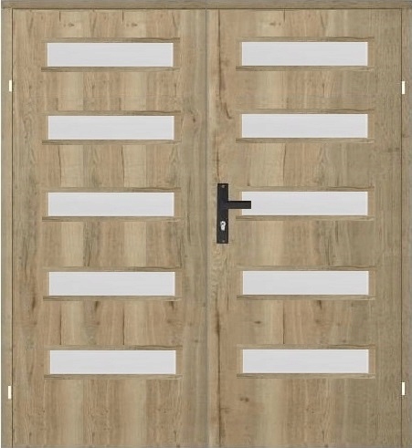 Polskie Drzwi Dwuskrzydłowe Arizona 120 cm Prawe Stoldrew