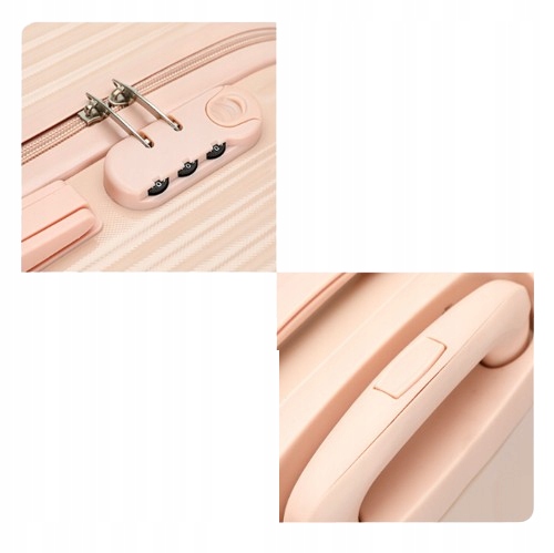 WALIZKA PASTELOWA WALIZKA KABINOWA PASTELOWA RÓŻOWA EAN (GTIN) 5907178746219