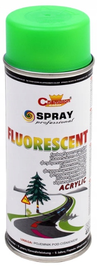 

Spray Farba fluorescencyjna Zielona Champion