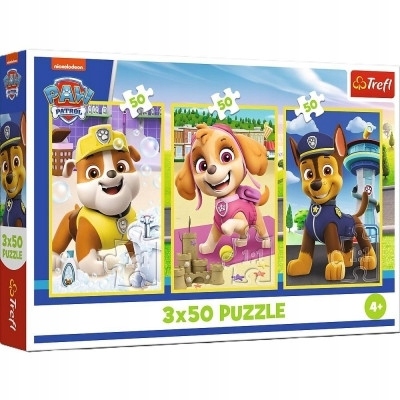 PUZZLE TREFL 3X50 34878 PAW PATROL