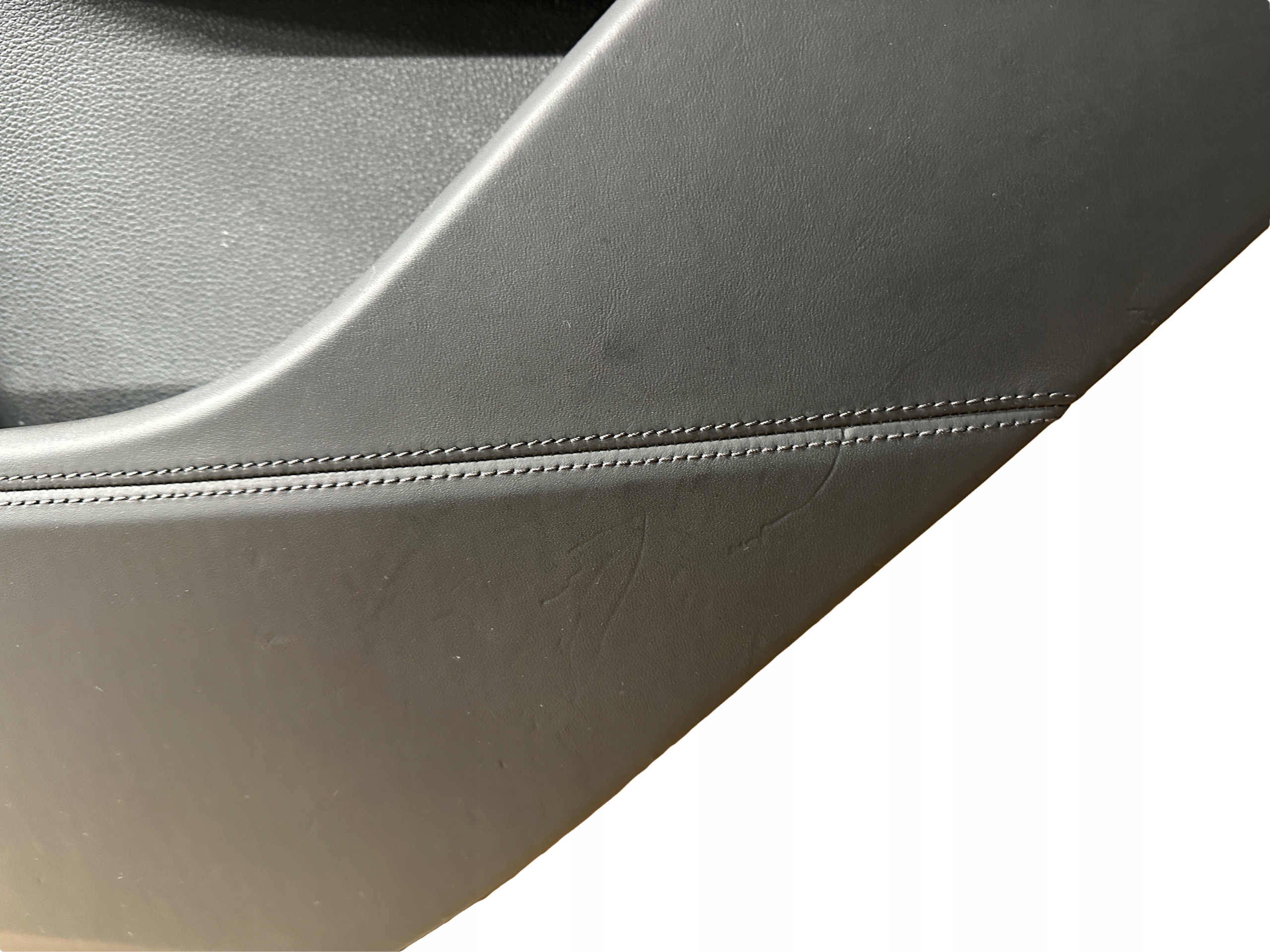 AUDI Q7 4M upholstery side door right rear part leather