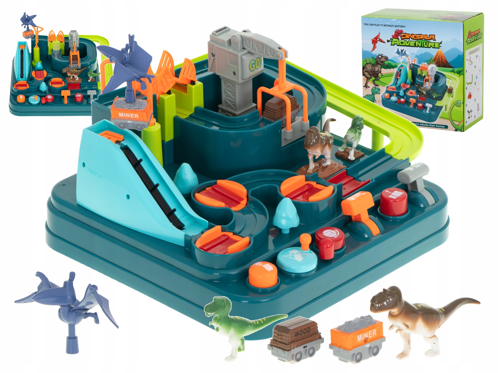 

Tor Przeszkód Interaktyny Jaskinia Dinozaura