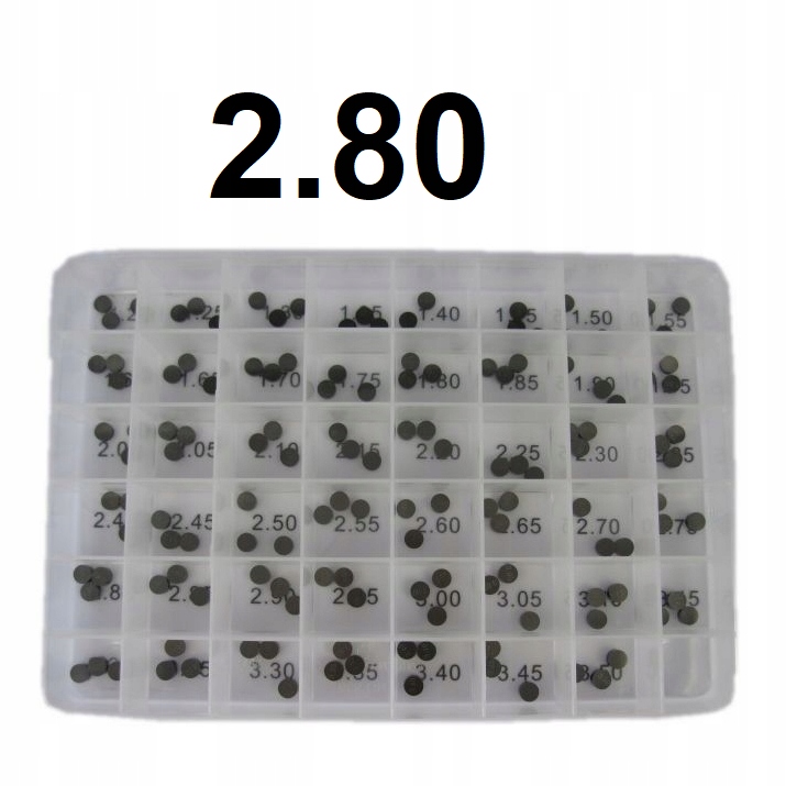 Płytka zaworowa Prox 1 Sztuka 7.48 grubość 2.80 Rm-z Crf Yz-f 250