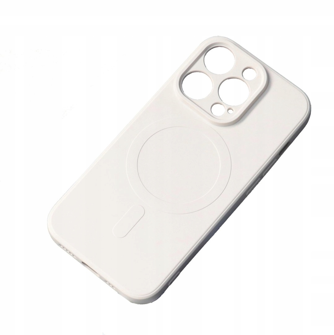 Etui Silicone Case z MagSafe na Samsung Galaxy A26 5G beżowe