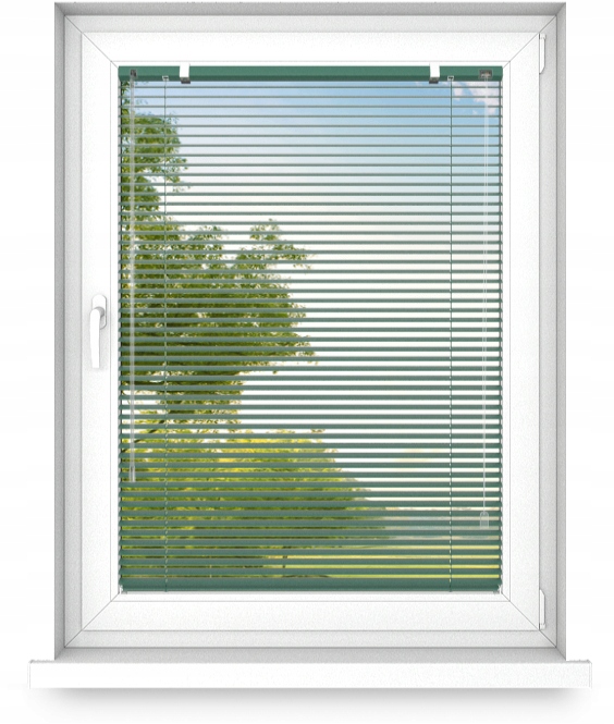 Stylové hliníkové žaluzie 25 mm 130 x 130 cm Rozměr