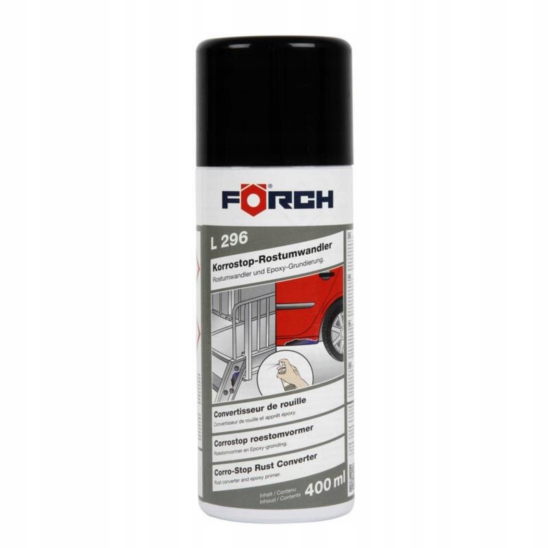 Forch L296 epoksydowy neutralizator rdzy i grunt w sprayu 400ml