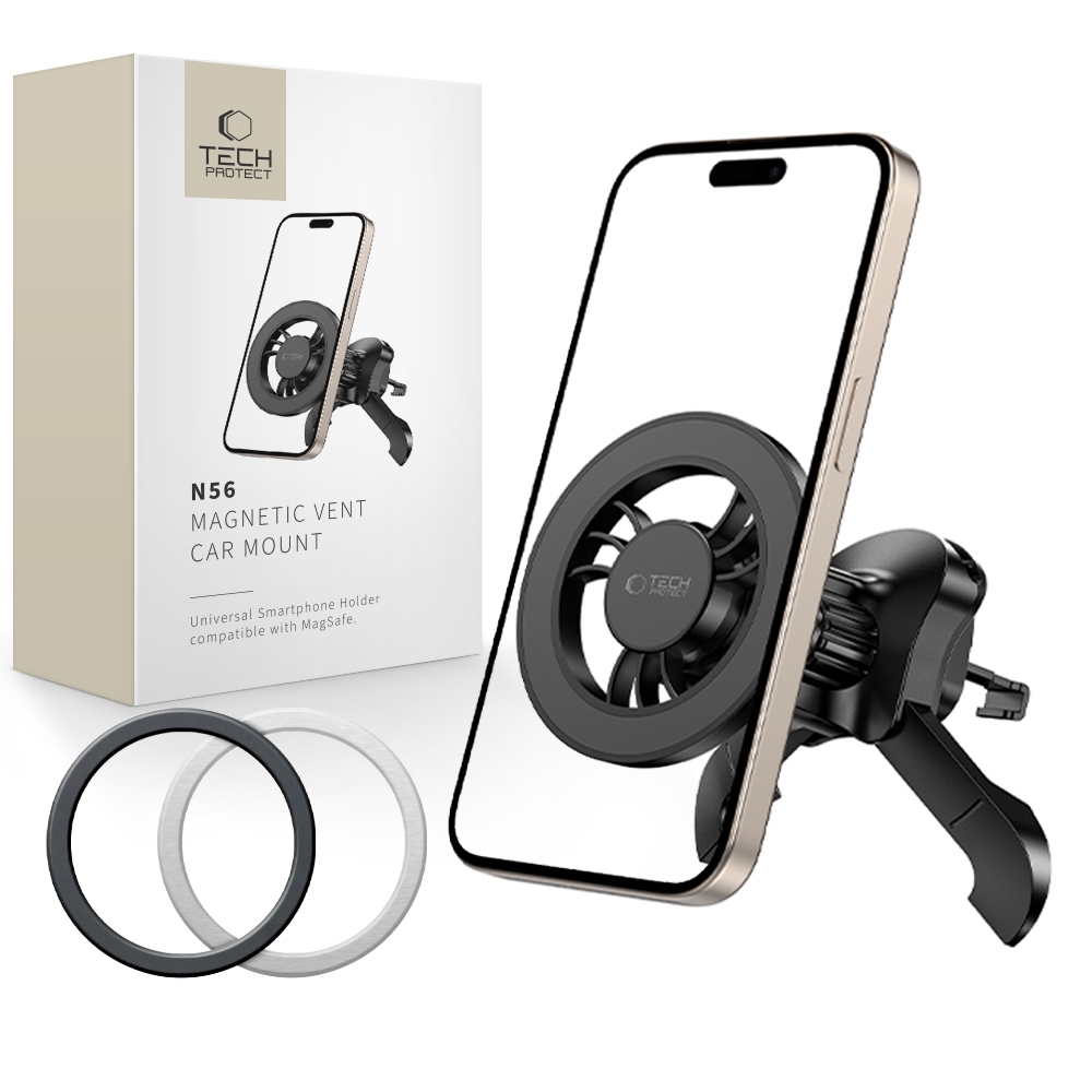 Uchwyt Samochodowy Do Kratki Magsafe Na Iphone 12 13 14 15 16 Blaszki