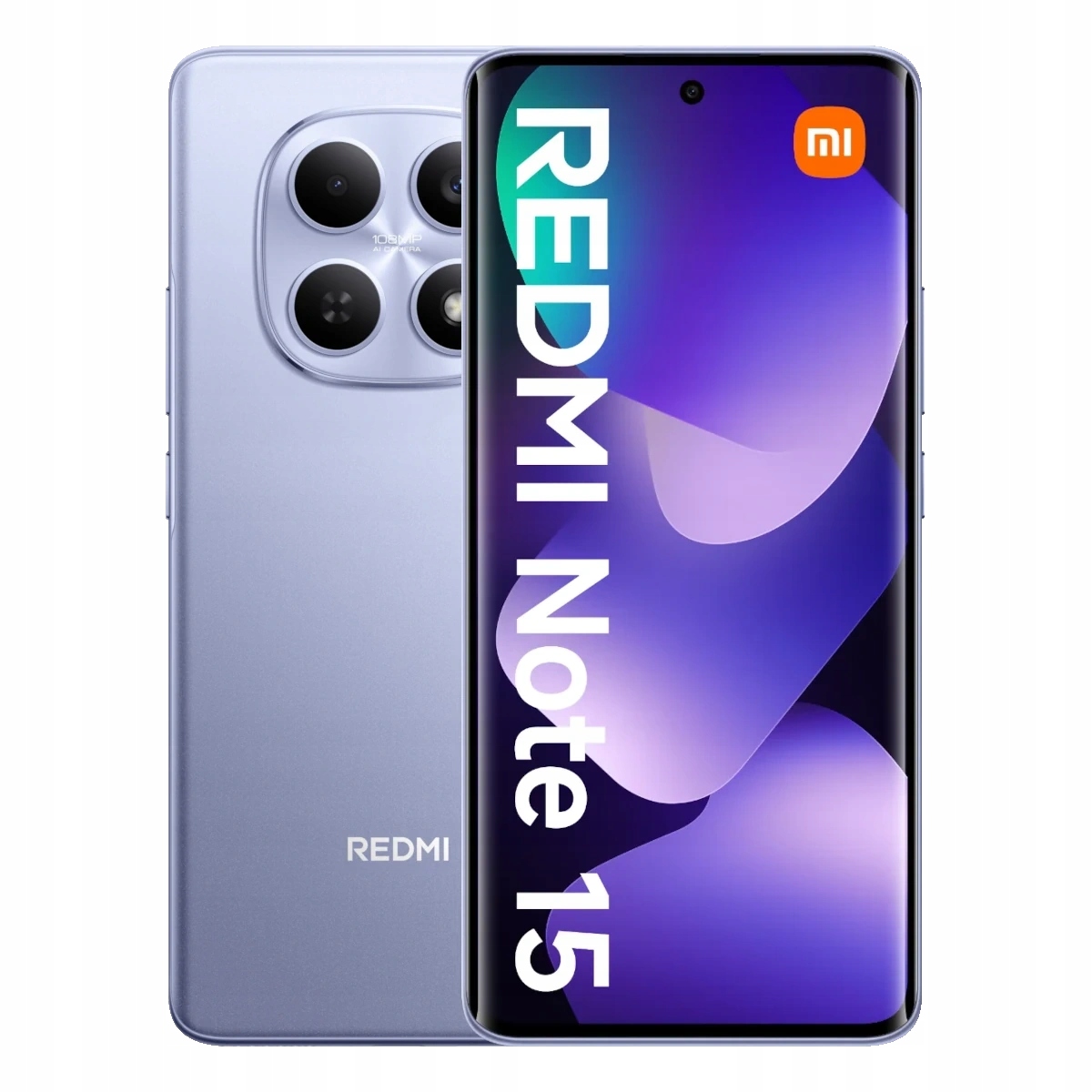 Telefon Xiaomi Redmi Note 15 8/256GB 4G Dual Sim Fioletowy 6000 mAh