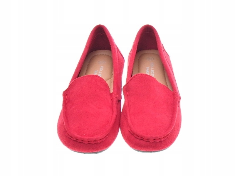 DAMSKIE ZAMSZOWE MOKASYNY Red r.38 Marka inna