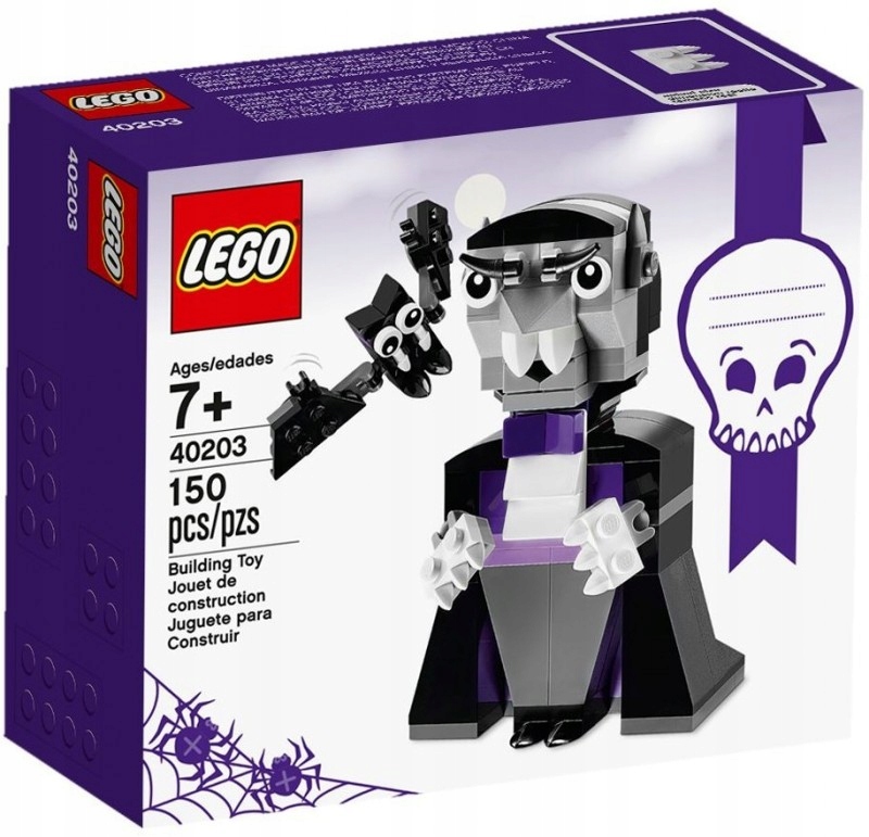 Lego BrickHeadz 40203 Wampir i Nietoperz