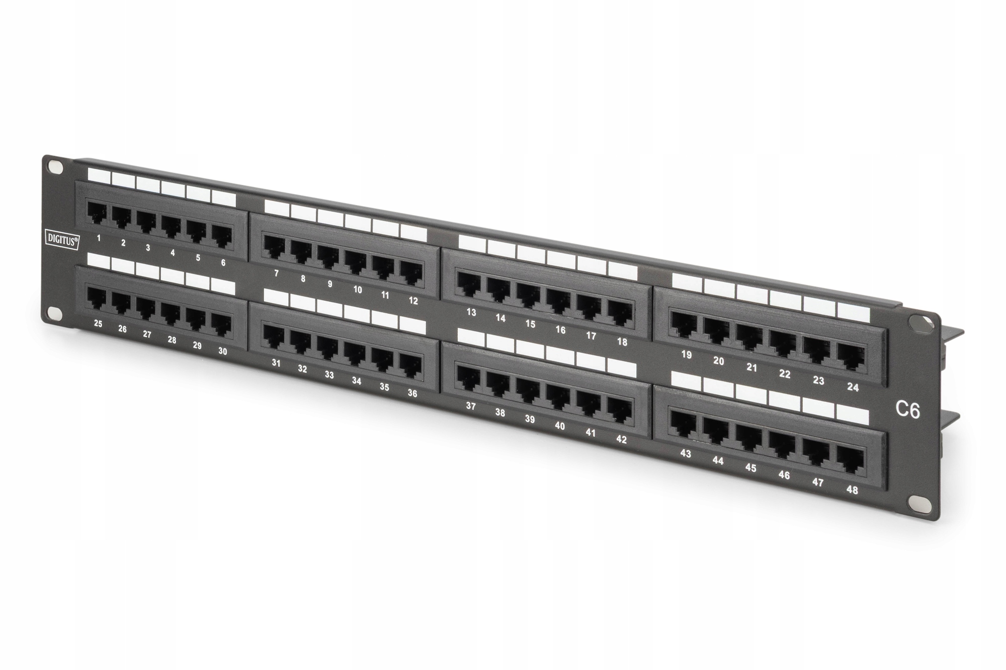Digitus Patch Panel 19'' 48-port Cat6 2U